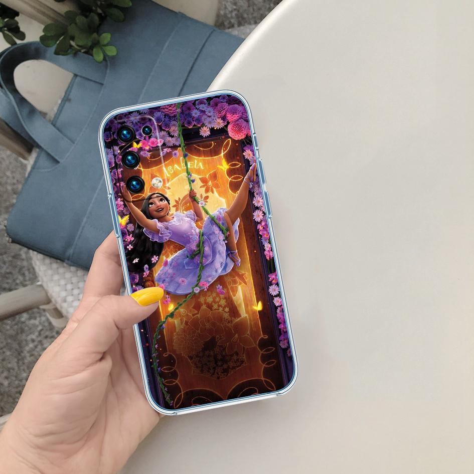 CJ49 Encanto Disney Soft Shell Transparent Phone Case for Samsung Galaxy A04 A04S A14 A23 A34 A54 M23 M33 M52 M53