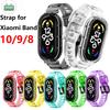 TPU Watch Band For Xiaomi Mi Band 10/9/8 Clear Soft Strap Sport Fitness Wristband Sweatproof Durable Smartwatch Accessory