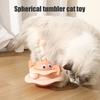 Cat Toy Hunting Instinct Cats Interactive Spinner Rotating Track Wheel Stimulates Toy Exercise Mental Enhancer