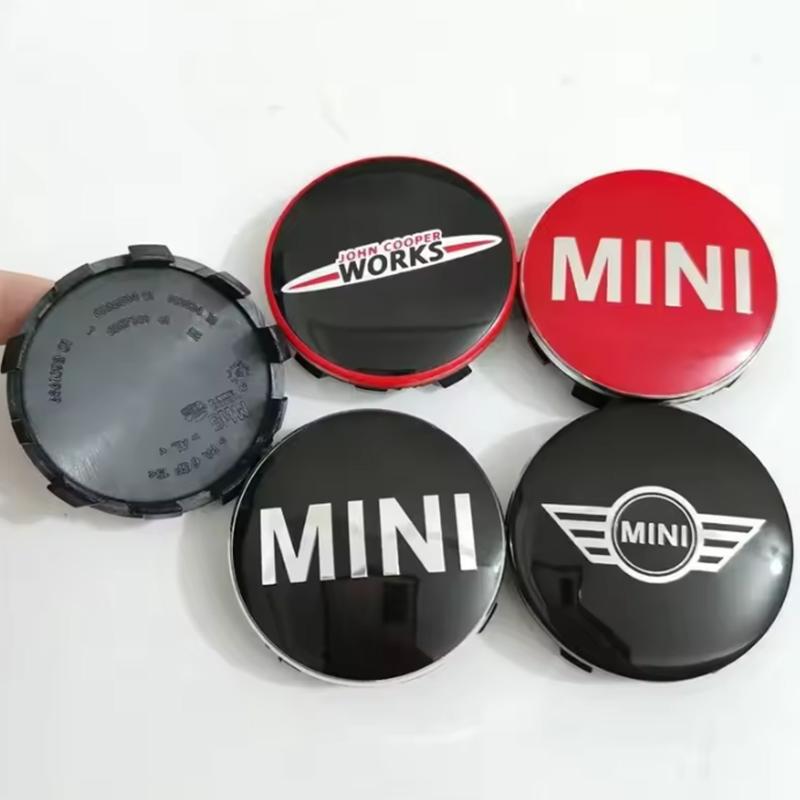 4Pcs 54mm 56mm 60mm Car Wheel Center Hub Cap For MINI Cooper JCW WORKS R55 R56 F55 F56 R57 R58 R59 R60 Rim Cover Stickers Decal MM25