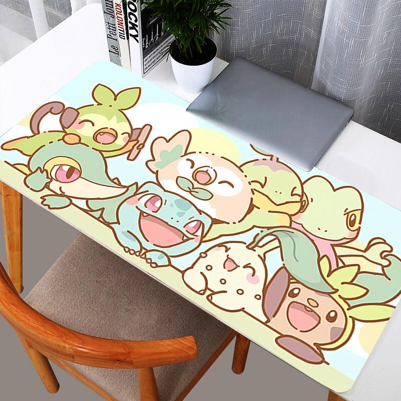 Mouse Pads Gaming Accessories Pokemon Pikachu Gabinete Gamer PC Computer Desk Mat XXL New Keyboard Durable Tablet Mousepad