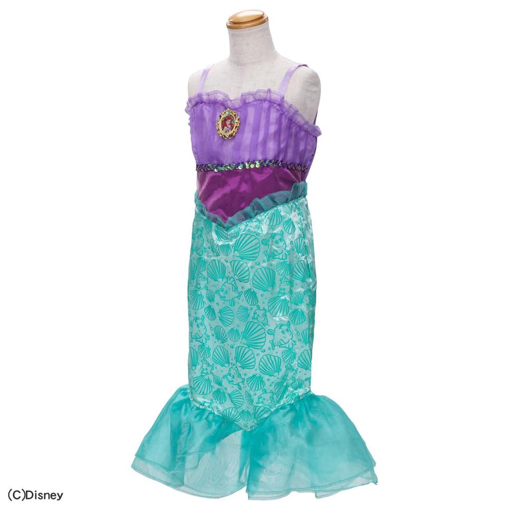 Sales Official TAKARA TOMY Disney Princess Sparkly Stylish Dress Ariel [Domestic Product] 100cm-110cm