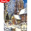 5D Diamond Painting Winter Landscape Full Drill Home Decoration Handcraft Kit Art Embroidery Picture