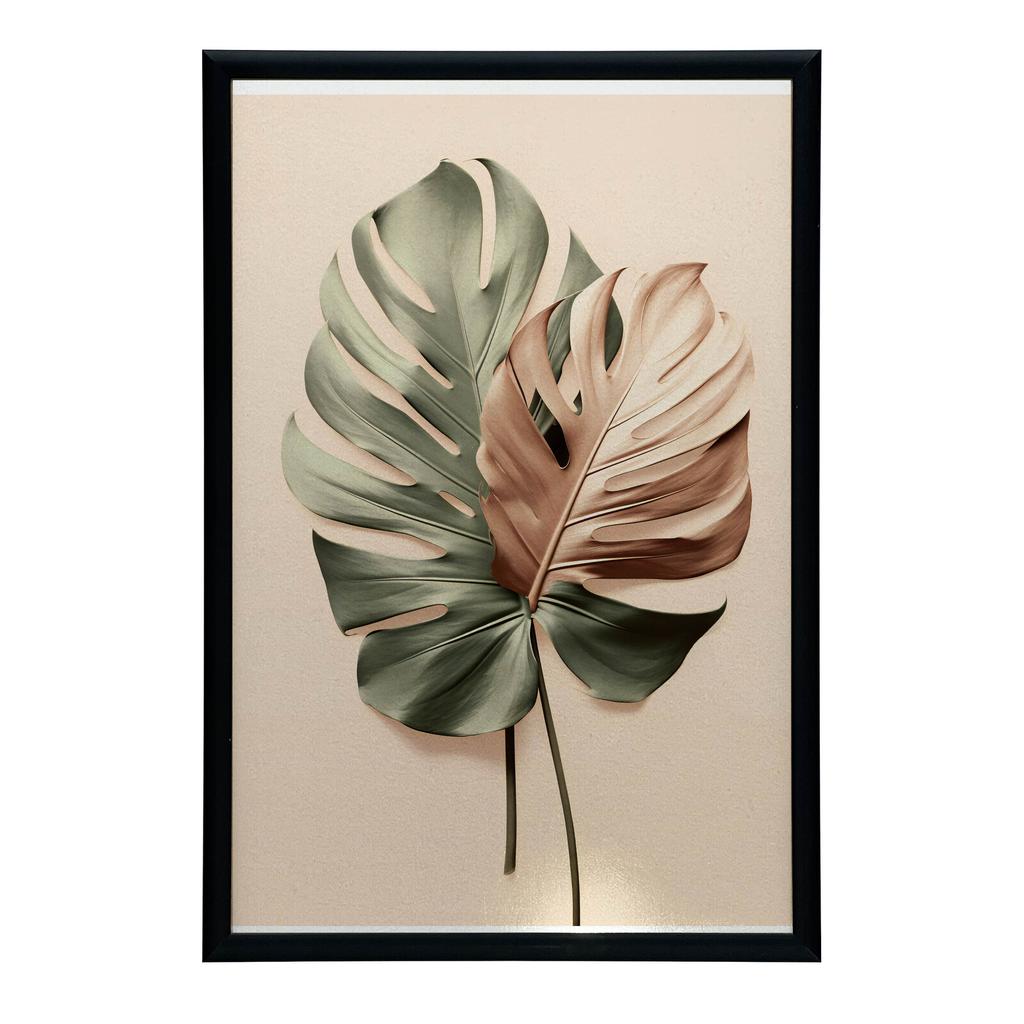 Monstera Miedziana Monstera Miedziana, 50X70 Cm, Bez Ramy, Płótno Premium Na Blejtramie