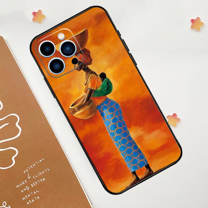 Чехол для женщины из Южной Африки для iPhone 11 12 13 14 15 16 Pro Max 15 16 Plus 13 12 Mini X XS XR