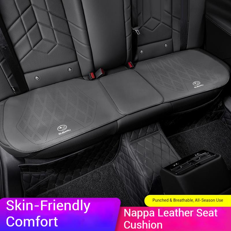 Car Leather Ventilated Seat Cushion Car Seat Cover For Subaru STI Brz Wrx Xv Ascent Forester Outback Impreza Legacy Accessories fryu54