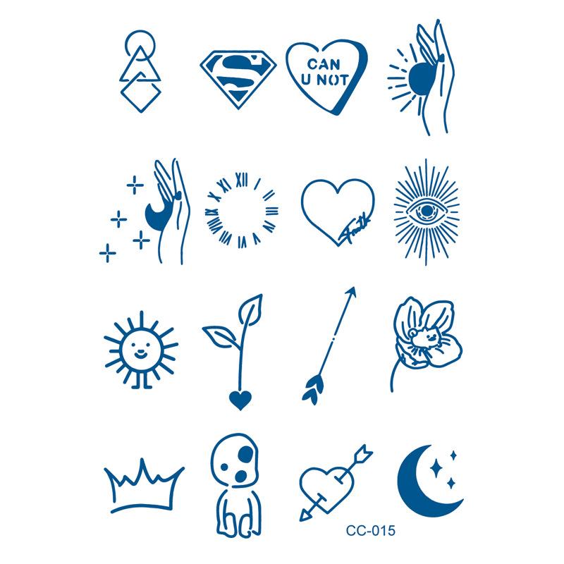 Травяные растения, палец, улитка, маленькая картинка, сок, татуировка, наклейки, последние 15 дней, полупостоянный ветер