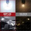 2/4 PCS T10 W5W LED Bulb CANBUS Error Free 12V 24V 3014-30SMD 6000K White Car Interior Dome Door License Plate Courtesy Lights Dome Lights 6