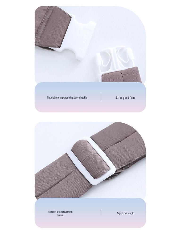 Multifunctional Lightweight Baby Carrier - Front & Back Use, Front-Facing Outing, Summer Comfort, Labor-Saving Design