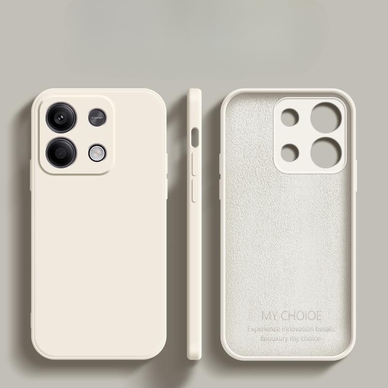 Тонкий матовый силиконовый разноцветный чехол для телефона Xiaomi POCO X7 Pro 5G M6 F6 C75 с ударопрочным бампером
