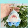 Adorable Plush Shark Keychain Doll Cute Stuffed Animal Pendant For Bags And Keys