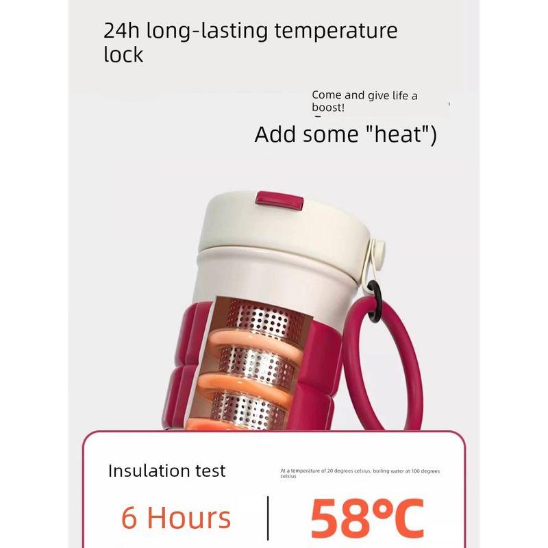 24-Year New Genuine Vanow Large-Capacity Thermos Cup Portable Car Coffee Travel Mug for Women Simple Design