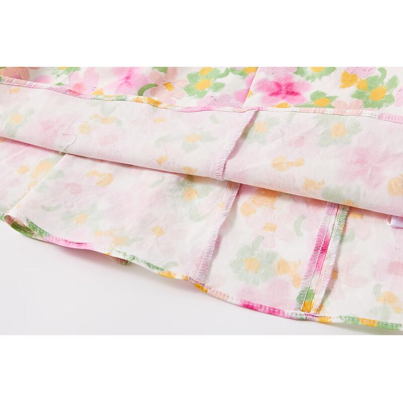 Disney Girls' 2025 Summer Floral Dress