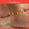 Bracelet Ankle Simple Women Overgild Color Anklet Foot Jewellery Chain Stone