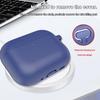 Защитный чехол для Airpods Pro 3, мягкий силиконовый скин, противоударный, пылезащитный, устойчивый к царапинам, всесторонний чехол на 360° для наушников