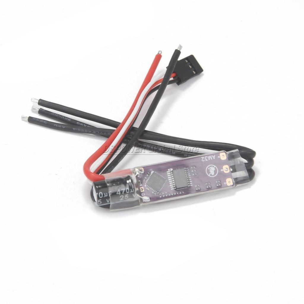 AM32 2-4S 40A ESC 32-bit Electronic Speed Controller Signal Cable Support PWM/DSHOT/Sine for RC Car Crawler Dron Brushless Motor