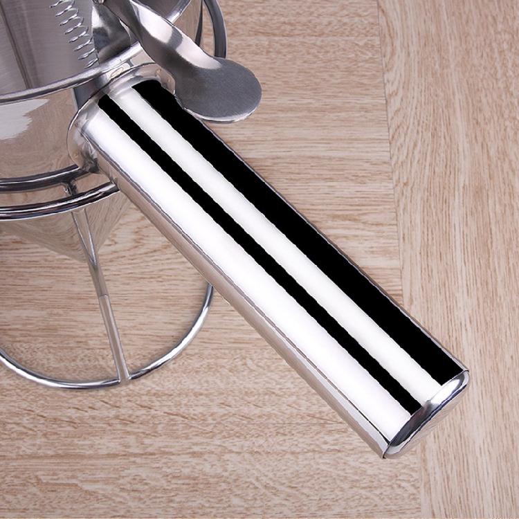 Waffle Batter Dispenser Pancake Maker Cooking Tool Funnel Dispenser with Rack