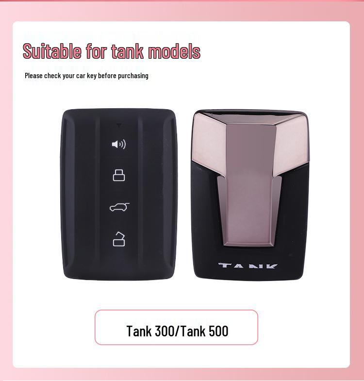 KAKTUS Чехол для ключа для Tank 300, New Wey 300, Версия City, Tank 500 Сумка-чехол для ключа автомобиля