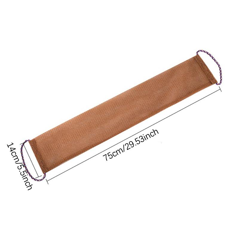 1Pc African Net Sponge, 31.5Inch African Exfoliating Body Net Scrubbing Wash Net