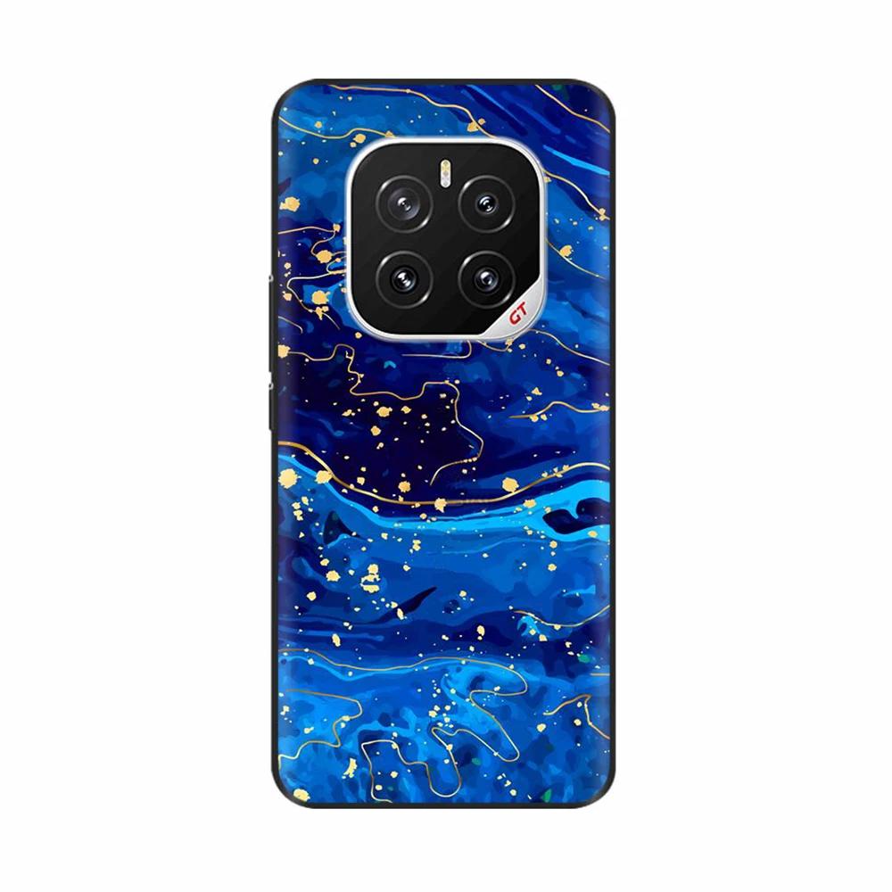 Покрашенный Чехол для Телефона Honor GT Pro для HONOR GTPro Мягкий Черный Силиконовый Задний Чехол Ударопрочный Защитный Корпус Para Hoesje