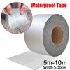 Strong Waterproof Tape High Temperature Resistance Aluminum Foil Thicken Butyl Tape Wall Pool Roof Crack Duct Repair Sealed Self Tape