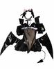 Adult Anime Game Open Chest Sexy Cool Cute Angel Style Little Devil Devil Witch Bodysuit Cosplay Costume Costume Transformation Disguise Black