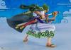 TAMASHII NATIONS Figuarts ZERO ONE PIECE Ророноа Зоро 110 мм окрашенная готовая фигурка (Зорожуро) приблизительно. ПВХ и АБС