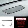 Real Carbon Fiber Dashboard Speaker Decorative Panel Decoration Car Interior Accessories For BMW E70 E71 X5