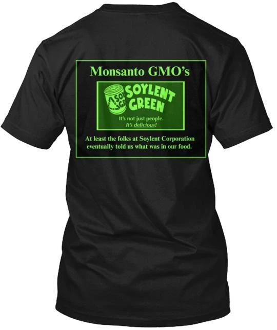 Soylent Green Право Знать 100% Хлопок Футболка Мужская Футболки Топ Сделано в США Футболка Футболка Топ Унисекс
