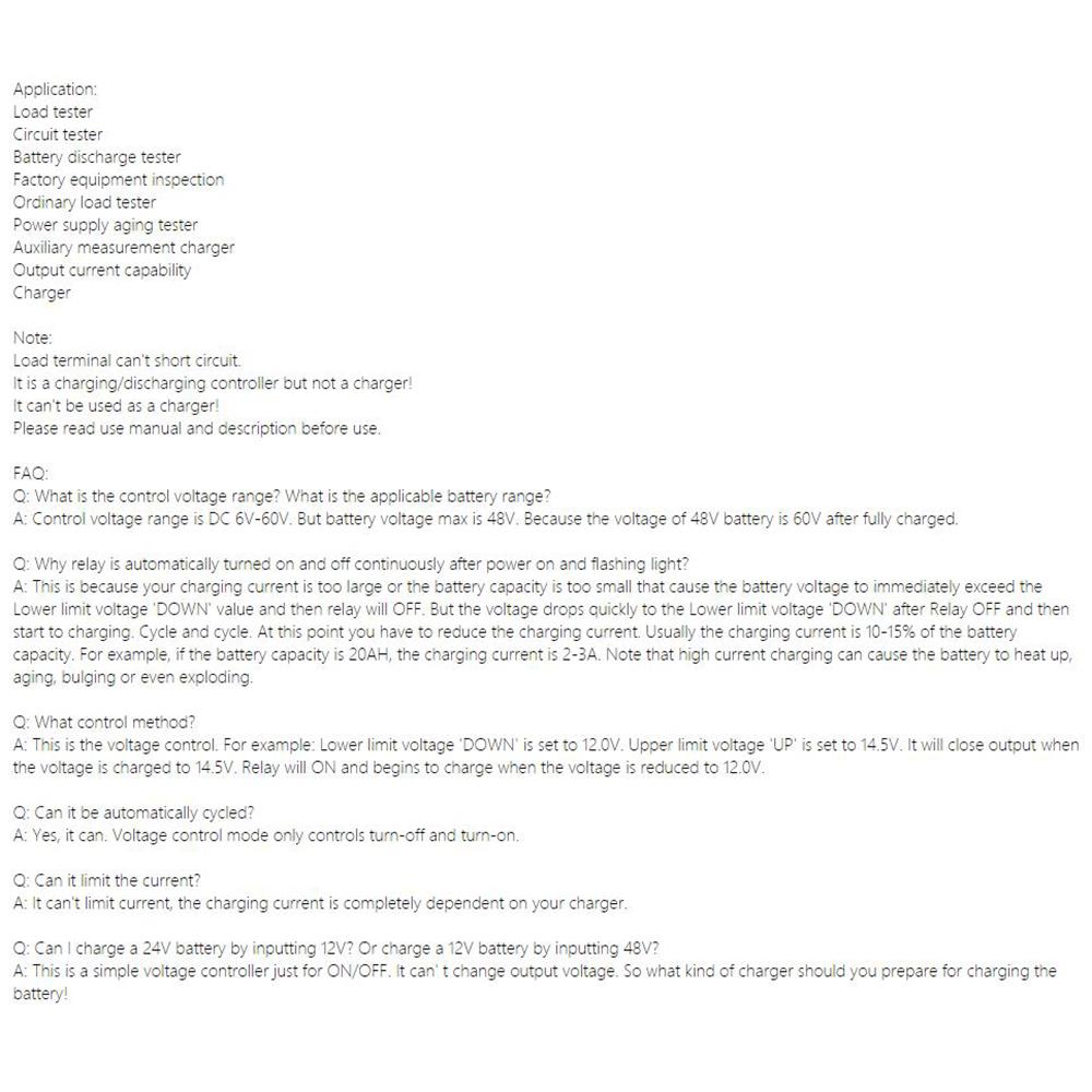 Контроллер зарядного устройства солнечной батареи CD60, 12 В, 24 В, 48 В, модуль управления зарядкой и разрядкой, плата защиты от тока под напряжением