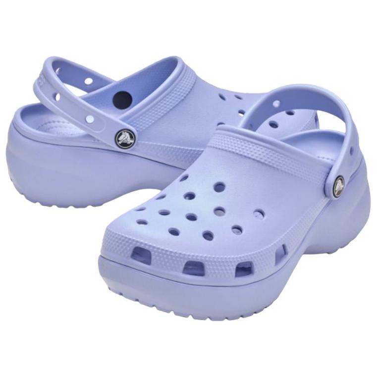 Crocs Классические платформенные клоги Повседневные клоги Женские клоги Синие 206750-453