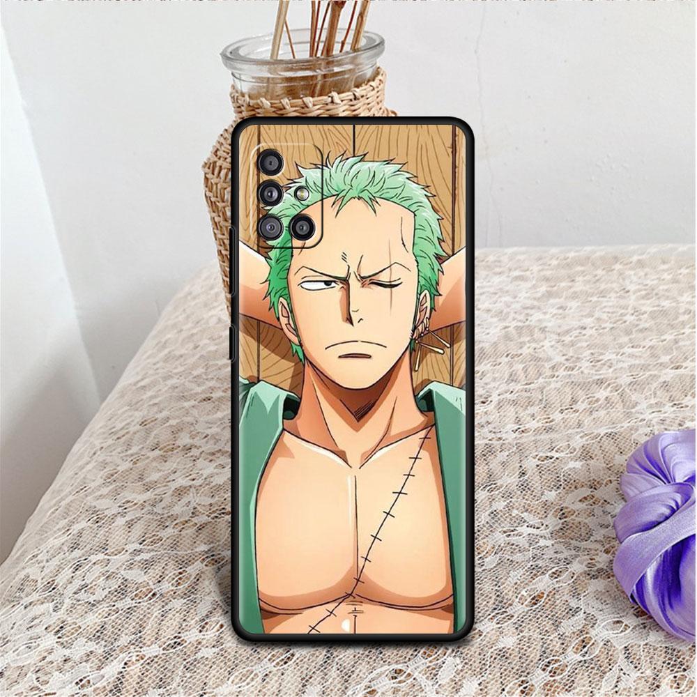 Case For Samsung Galaxy A52 A12 A32 A51 A21s A71 A13 A53 A22 A31 A72 A03 A02s A41 Black Phone Shell One- Piece