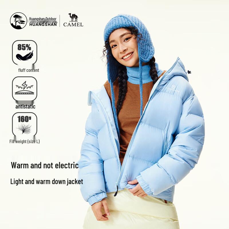Camel Унисекс Утепленная Пуховая Куртка Huangshan E35CAKI006