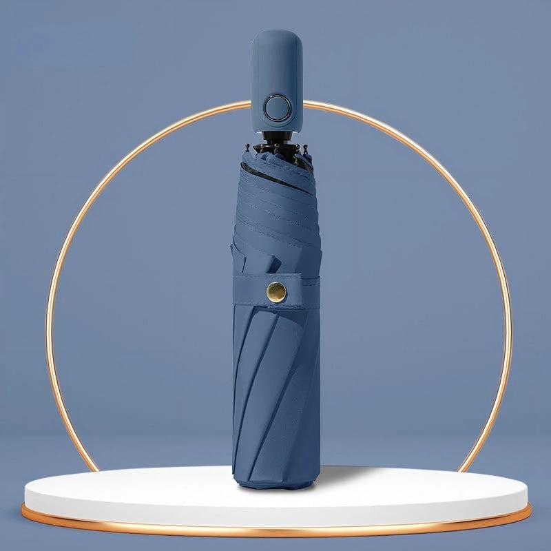 Auto Open & Close Small Travel Umbrella Compact for Backpack-Umbrellas for Rain,Windproof Lightweight Strong Mini Portable Umbrellas for Men and Women