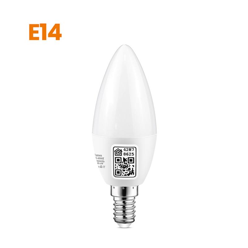 AIMENGTE E14/GU10/E27 светодиодные точечные лампы с регулируемой яркостью RGBCW WiFi лампа для Apple Homekit