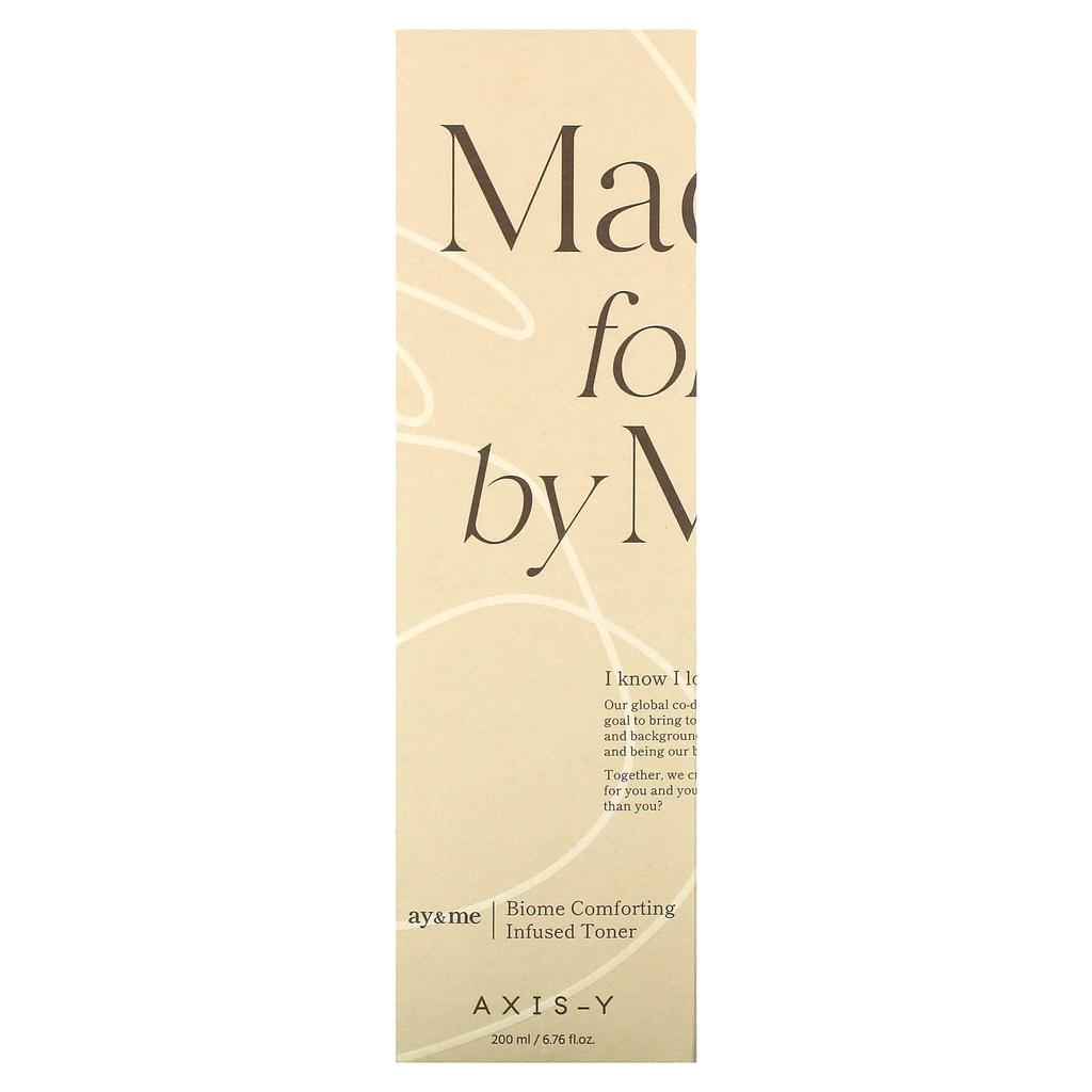 AXIS-Y Ay & Me, Biome Comforting Toner, 200Ml(6.76Fl Oz)
