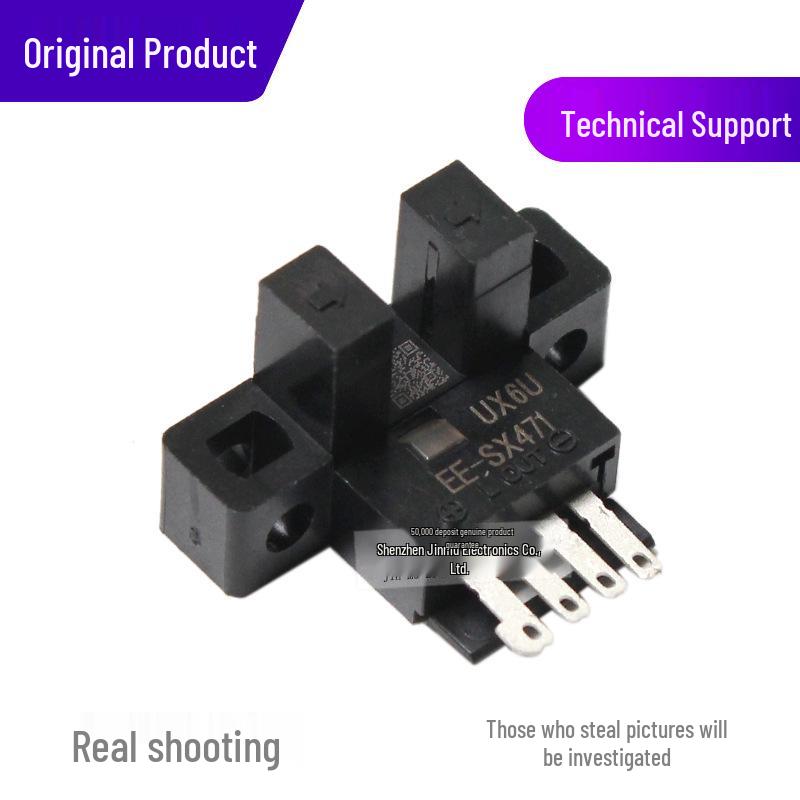 Original Photoelectric Switch Sensor EE-SX471, Through-beam Slot Type
