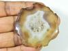 51X51MM Natural Solar Druzy Agate Slice Round Cabochon Loose Gemstone 118Cts SK-1818