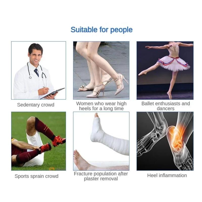 Регулируемая ночная шина для подошвенного фасциита, облегчение боли, мягкая опора для ног, растяжитель ахиллова сухожилия, ночной ботинок