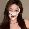 Маска на Хэллоуин Маска на пол-лица, Драконий Бог, Свирепый Тигр, Ночная Вилка, Человек-Тенгу, Волк, Маска для выступлений, Черепа, Маски
