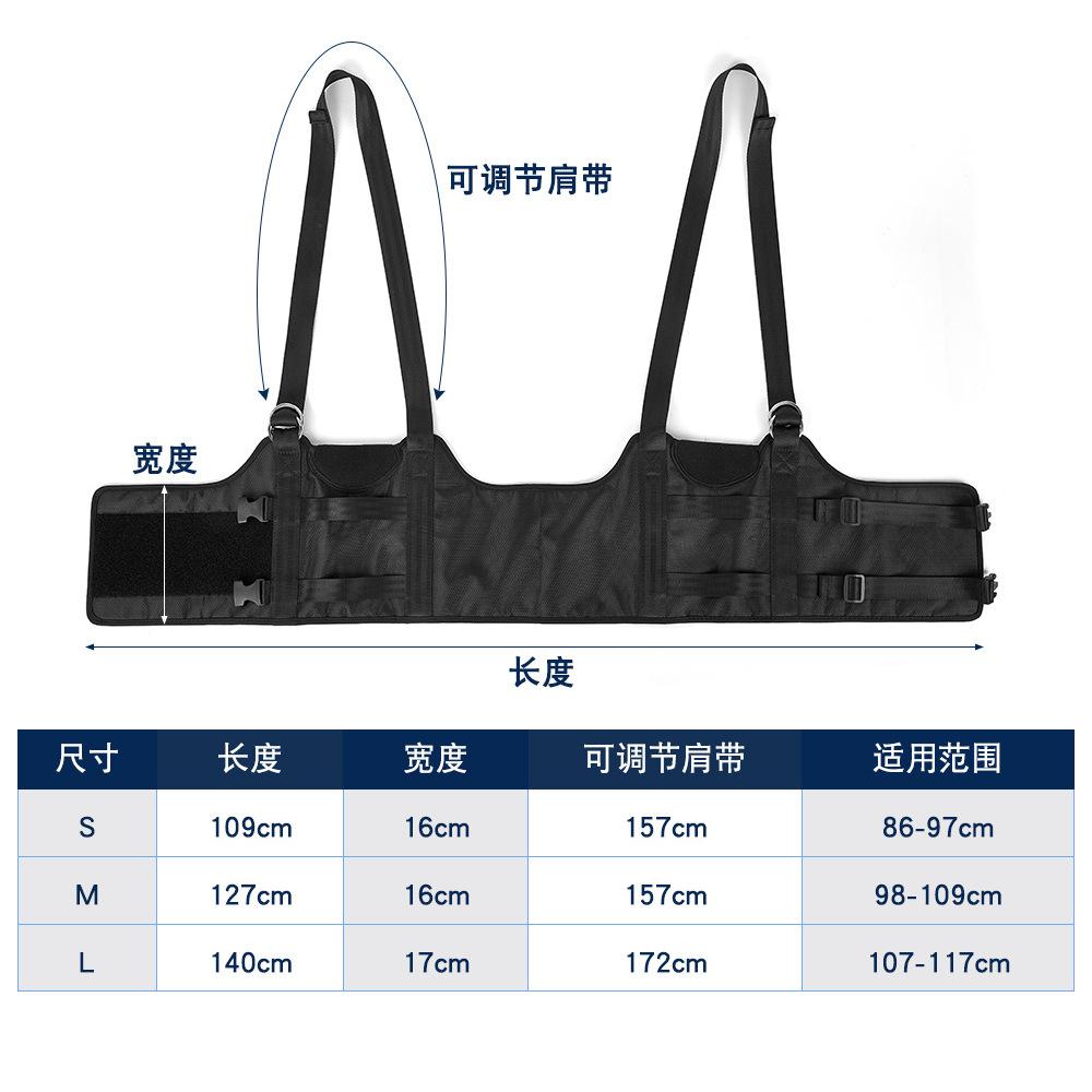 Носилки для спины Декомпрессия позвоночника Вытяжение спины Вертикальный перевернутый поворотный стол Массаж позвоночника Гамак Ремень безопасности Без стержня
