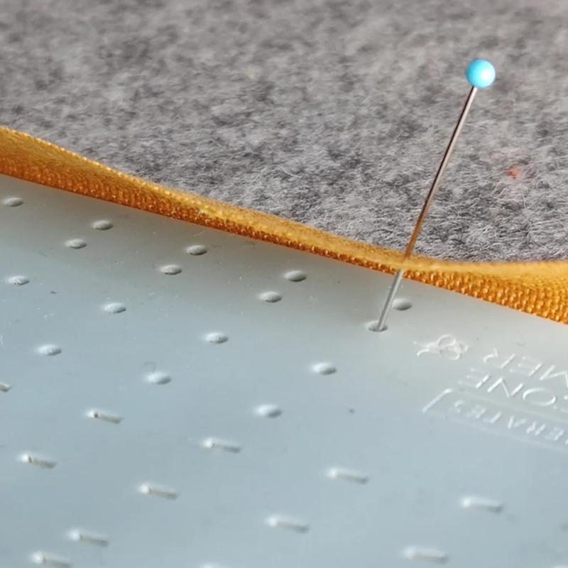 Multifunctional Acrylic Hot Hemmer Heat Resistant Sewing Hemming Auxiliary Tool For Quilting Fabric Ironing Sewing