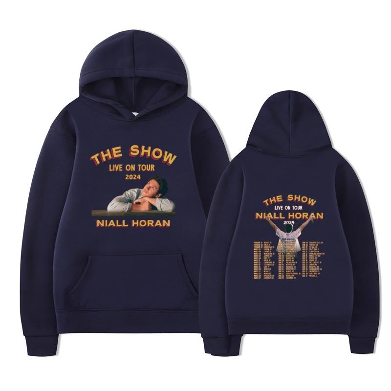 THE SHOW Letter Printed NIALL HORAN Hoodie Men's Fashion Harajuku Hoodie Hip Hop Long Sleeve Sweatshirt