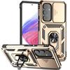 Suitable for Samsung A17 phone case, A07 full cover, A56 ring holder, A55 stand, A16 military push-window case, A06 protective case