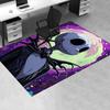 Office Rug Nightmare Before Christmas, Jack Skellington theme 3D Printed Anti-Slip Rug-Machine Washable for Living Room