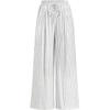 Womens High Waist Wide Leg Pants Striped Printed Casual Trousers Everyday Wear