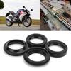 4Pcs Oil Seal Front Fork Damper Absorber Rubber Dust Cover Fit for CBR250 CBR 19 NC 22 VT250 GZ150‑A CQR 250