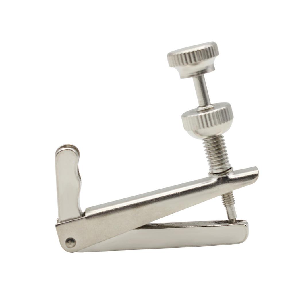 4 шт. Тонкий тюнер для скрипки, металлический тюнер для струн, регулировочный тюнер для скрипки, аксессуары для струнных инструментов, прочный