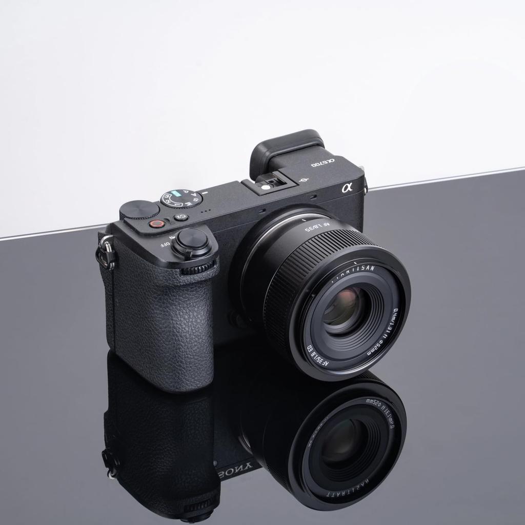 TTArtisan AF 35mm II Фикс-объектив Sony E Большой сменный объектив для беззеркальных камер от Meisho Optical f/1.8 E-Mount APS-C (Включает 2-летнюю гарантию производителя