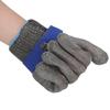 316 Stainless Steel Work Gloves with Adjustable Wrist Buckle Anti‑Cutting Gloves  for Wood Working